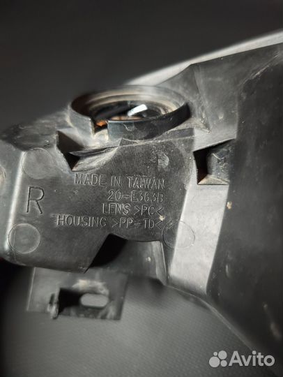 Фара правая peogeot 206 пежо 206