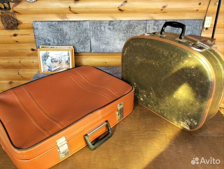 Чемоданы ретро СССР. Ящик деревянный