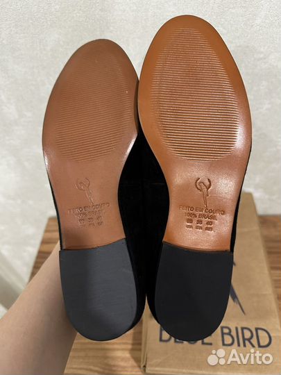 Новые замшевые балетки Blue bird р.38 Бразилия