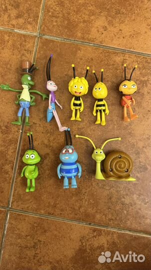 Коллекционные фигурки мультфильм Пчела Майа