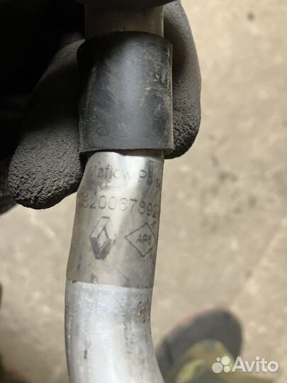 Трубка кондиционера рено логан 1 k4m