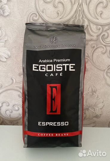 Кофе в зернах Egoiste platinum espresso 1 кг