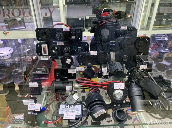 Дополнительные Гнезда прикуриватель