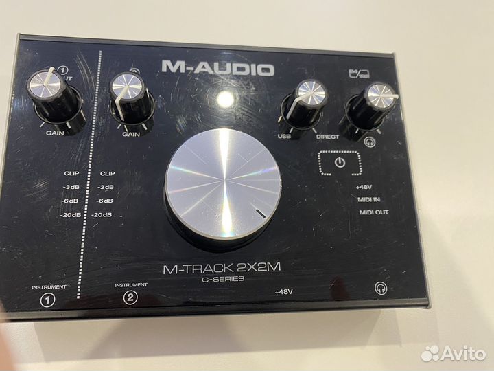 Внешняя звуковая карта M-Audio M-Track 2x2M
