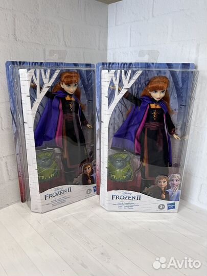 Кукла (новая) Анна с троллем, Холодное сердце