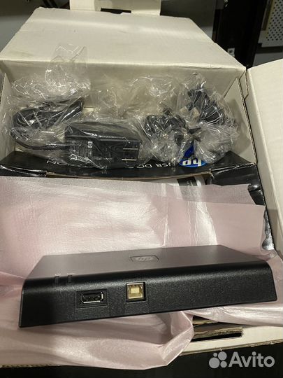 Док-станция docking station HP hstnn-S02X USB 2.0