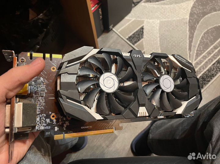 Видеокарта GTX 1070 8gb
