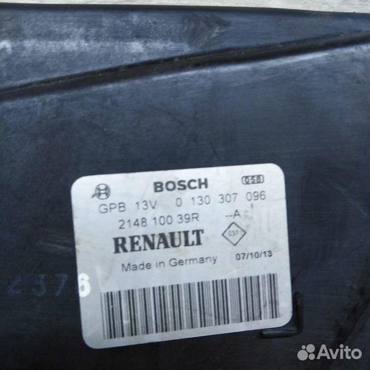 Вентилятор охлаждения Renault laguna хэтчбек