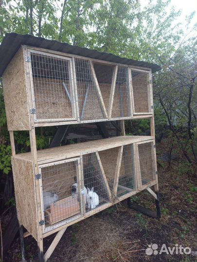 Клетки для кроликов.Откорм