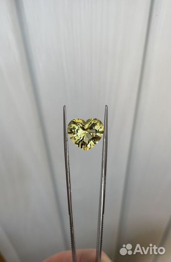 Цитрин Сердце