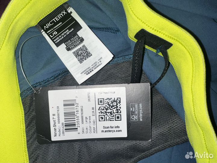 Шотры Arc'teryx Norvan Short 7 оригинал