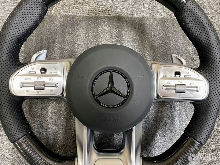 Руль карбон Mercedes Benz