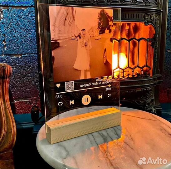 Трек пластинка на стекле (Арт.40223)