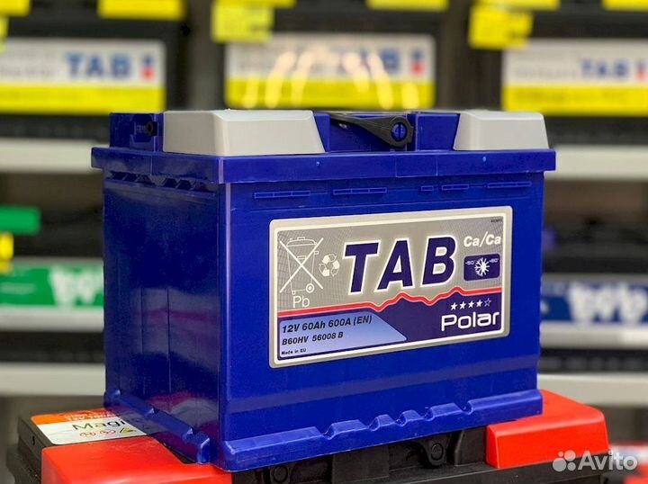 Аккумулятор новый TAB polar 60Ач