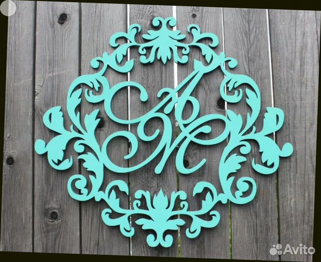 Монограмма на свадьбу