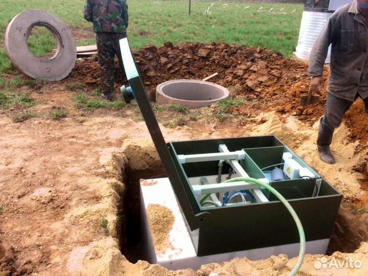 Септик эко Росток 3 с переливом