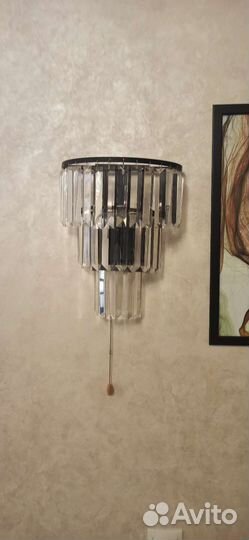 Хрустальное бра