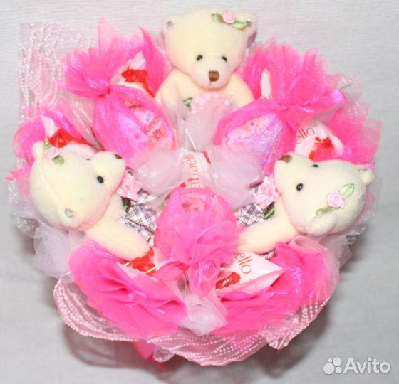 Букеты из игрушек