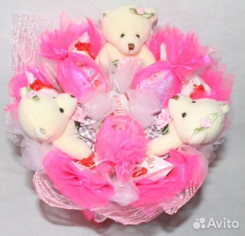 Букеты из игрушек