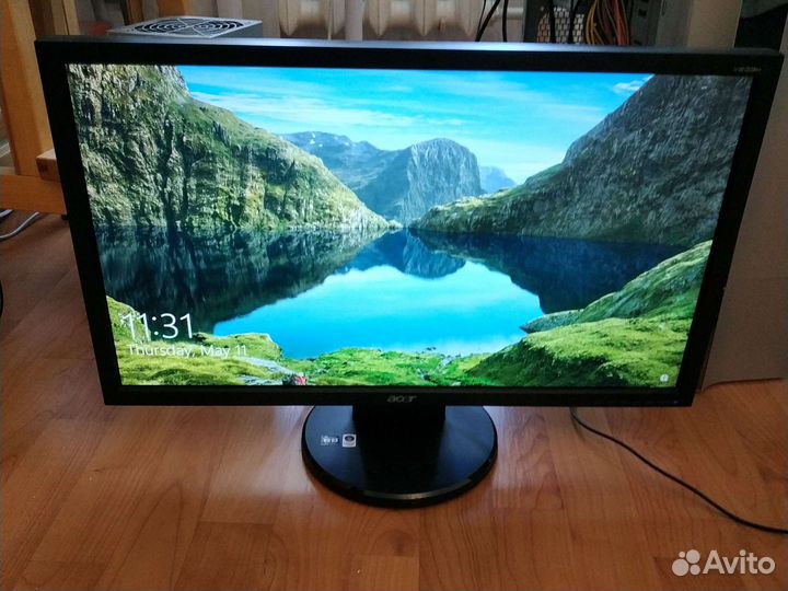 ЖК Монитор Acer v233h, 23 дюйма, FullHD (щёлкает)