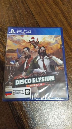 Новый диск Disco Elysium ps4