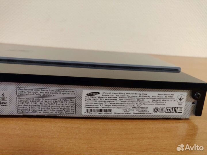Blu ray плеер Samsung BD- J7500 4K идеал