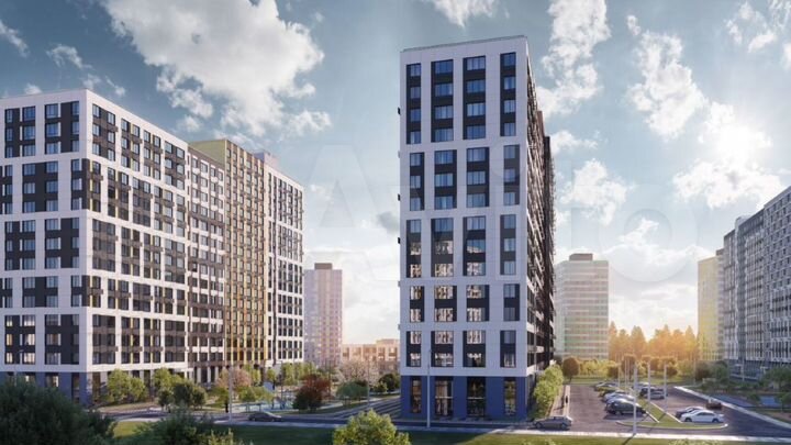 1-к. квартира, 37,8 м², 12/15 эт.