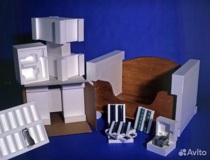 Упаковка, Ложементы, Вкладыши, Тара из пенопласта