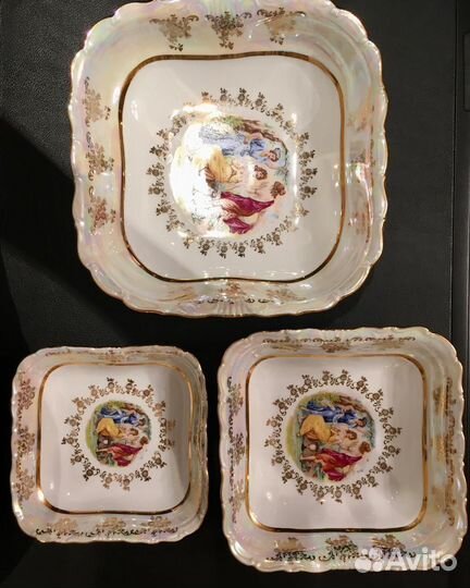 Салатники и Этажерка-горка Чехия