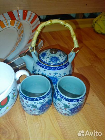 Посуда для сада коробкой Хрусталь СССР