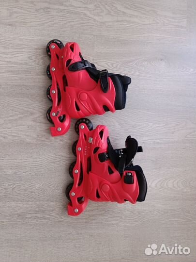 Роликовые коньки детские раздвижные