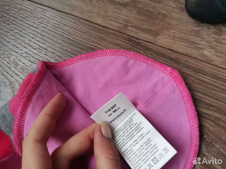 Шапка шлем lassie новая 46 деми