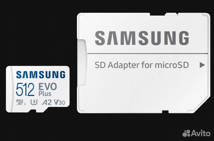 Карта памяти Samsung EVO Plus 512GB