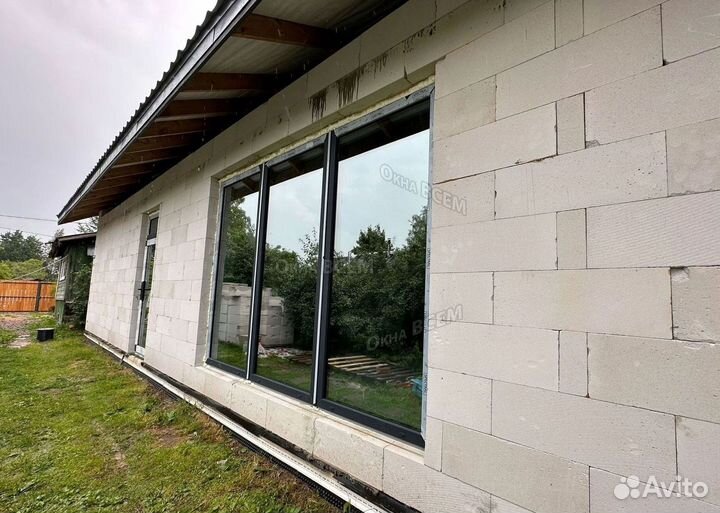 Остекление окон и балконов пвх