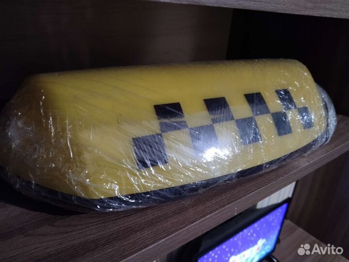 Шашка для такси с подсветкой новая