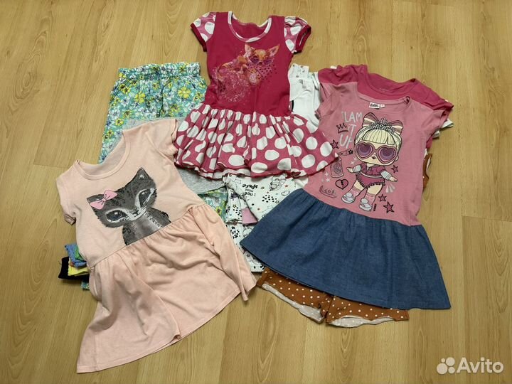 Пакет одежды для девочки 110-116