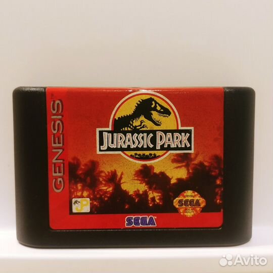 Jurassic Park Sega Genesis оригинал