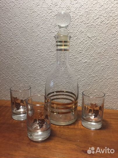 Графин ссср+стопки