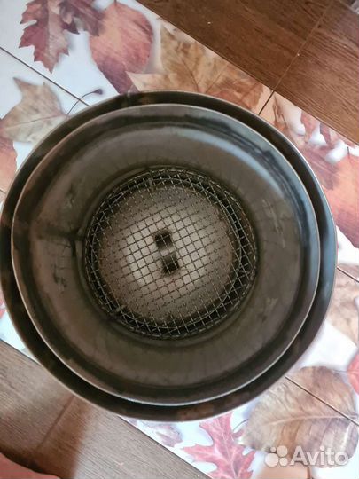 Коптилка бытовая из нержавеющей стали