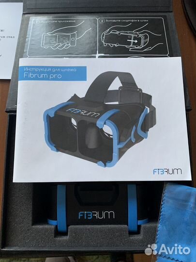 Очки для смартфона Fibrum Pro серно-синие