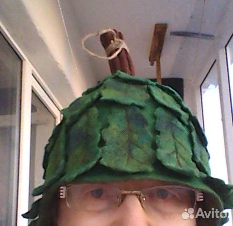 Шапка банная