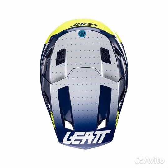 Helmet Kit Leatt Moto 8.5 Bluе Kpocc-эндypo Шлем