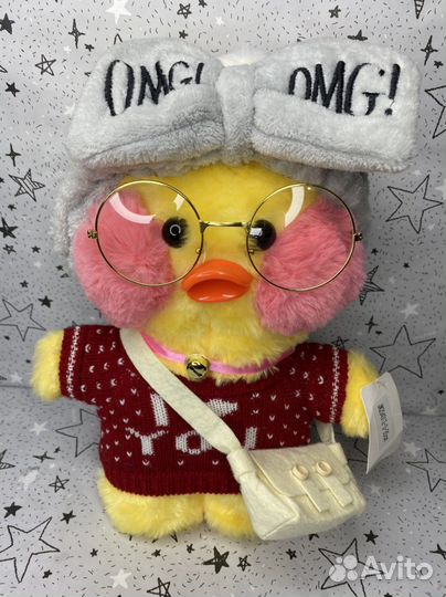 Уточка Lalafanfan Оригинал / Мягкая Игрушка Утка