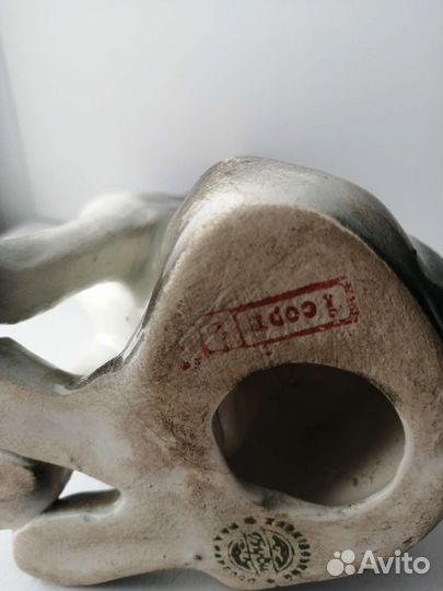 Редкая фаянсовая статуэтка СССР