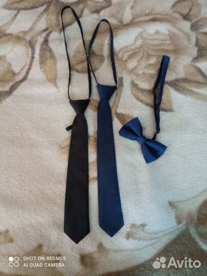 Галстуки и бабочка новые