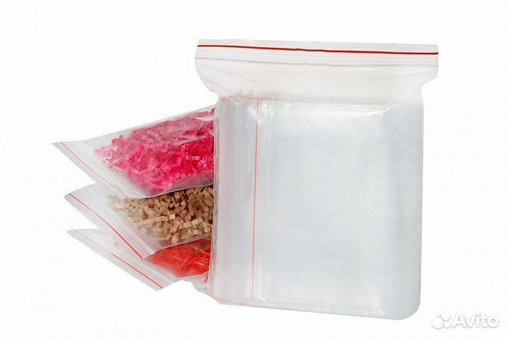 Паковочный пакет с ZIP lock замком 10х15см