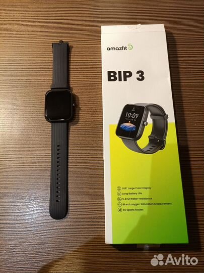 Часы Amazfit bip 3