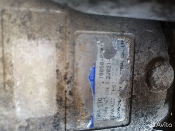 Компрессор кондиционера. Для Ssang Yong Istana