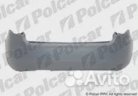 Бампер задний зад для skoda fabia (5J) 04.10-03.15