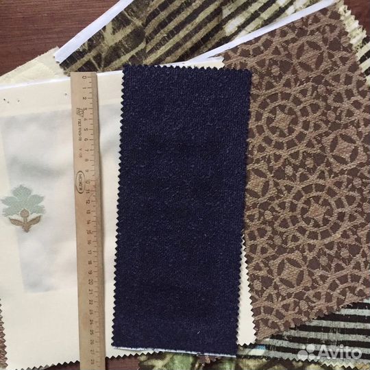Лот для шитья рукоделия винтаж отрез шелк